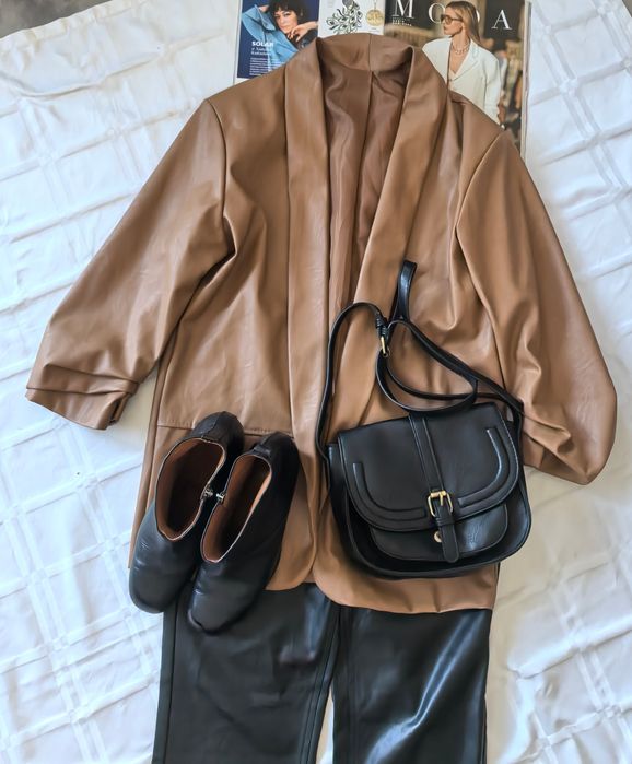 Żakiet Damski Skórzany r. 38/40