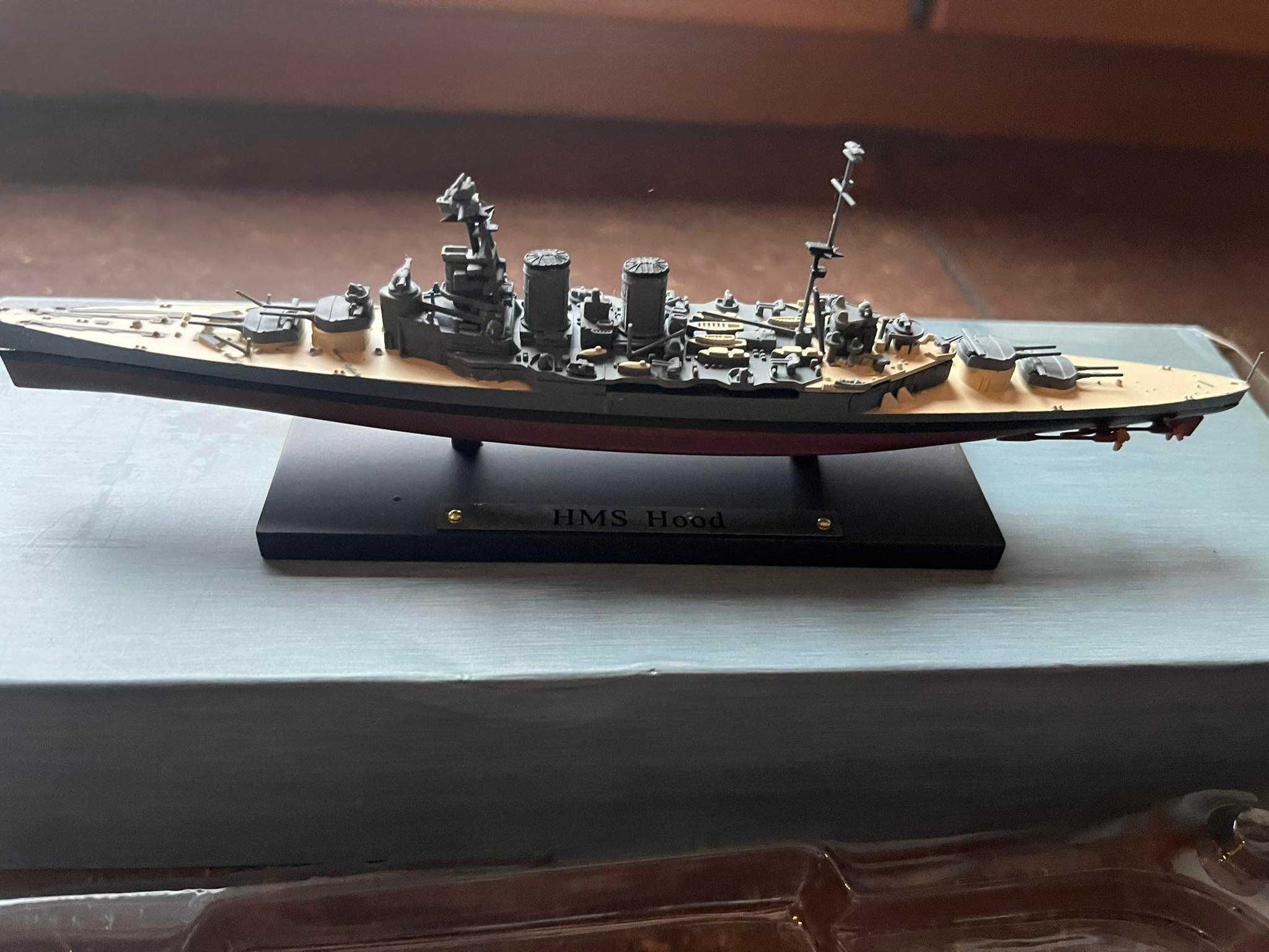 Okręt statek HMS Hood model Deagostini