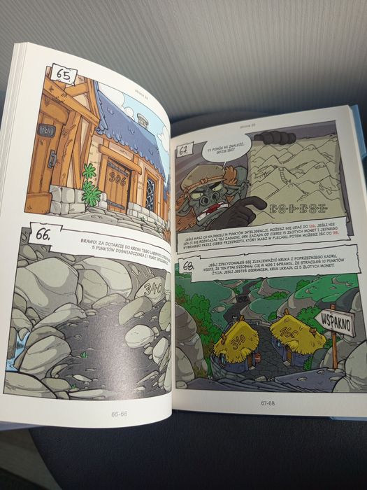 Rycerze 2 wiadomość komiks paragrafowy
