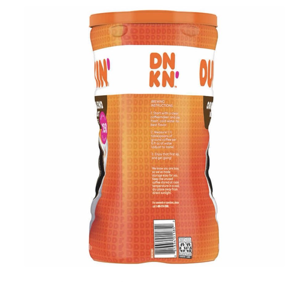 Кава Dunkin’ Donuts Original Blend, 45 oz