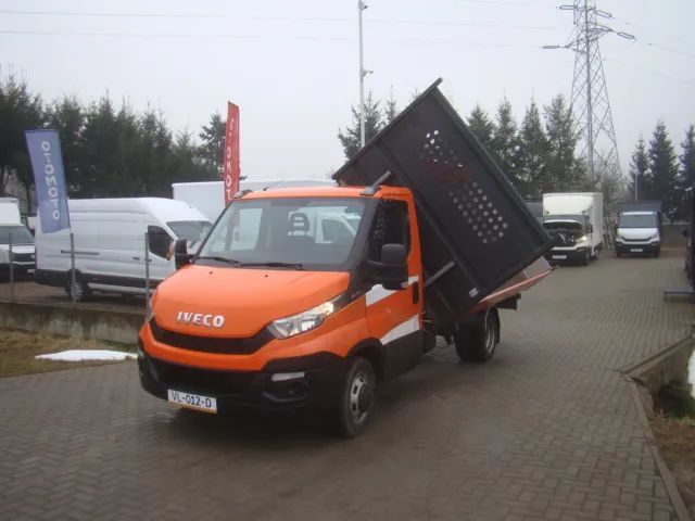 Iveco DAILY 35 C 3-STONNA WYWROTKA  BLIŹNIAKI 3.5T 4.10M 100%PRZEBIEG Sprowadzony Opłacony