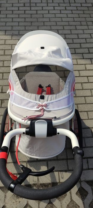 CYBEX AVI wózek do biegania + folia przeciwdeszcz. + moskitiera cybex