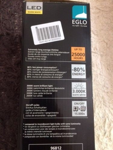 Eglo Walena Warm White LED Lights 96812 Luzes Lampada