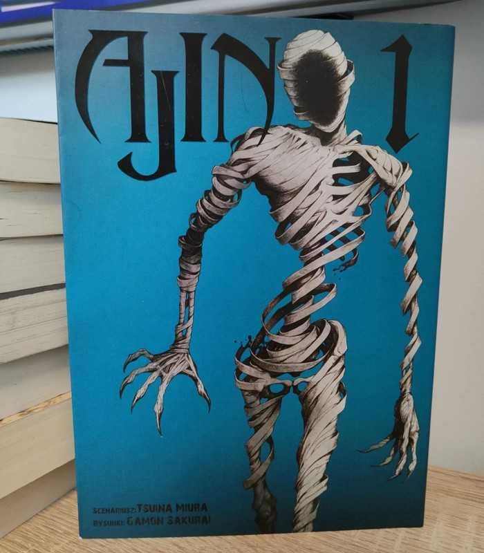 Manga Ajin tom 1 Misura Tsuina, Sakurai Gamon