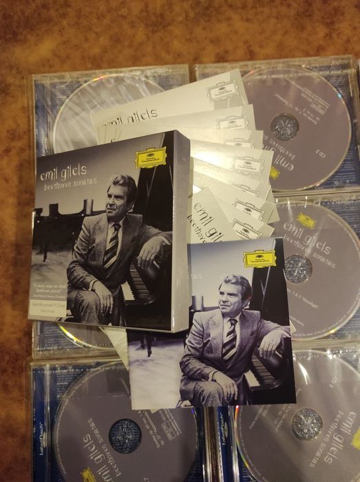 Бокс-сет фортепианных сонат Бетховена на фирменных дисках