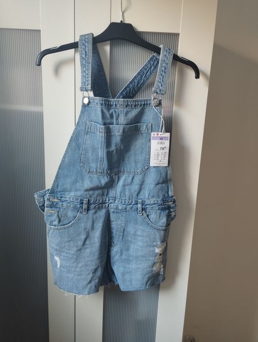 Ogrodniczki jeansowe r.38 Nowe Sinsay