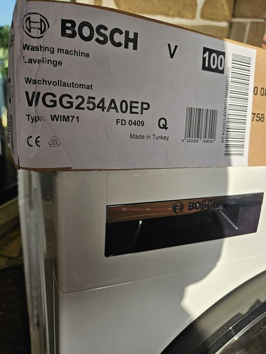 Máquina de lavar roupa BOSCH i-Dos 10kg - Nova c/garantia