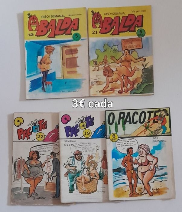 Várias coleções dif