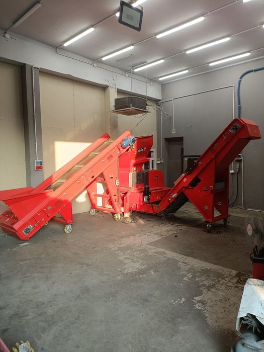 Shredder/Młyn/wielowałowy do kabli/tworzyw sztucznych,separator,młynek