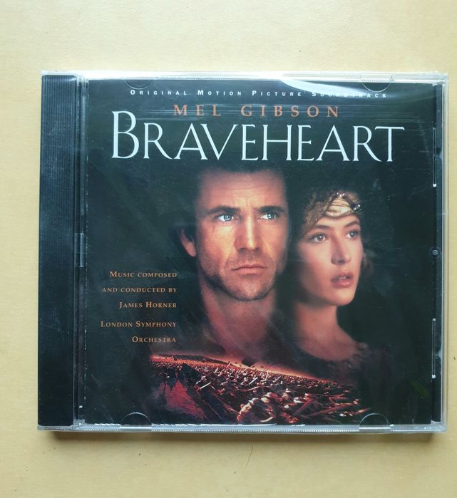 CD Mel Gibson James Horner Braveheart soundtrack nowa