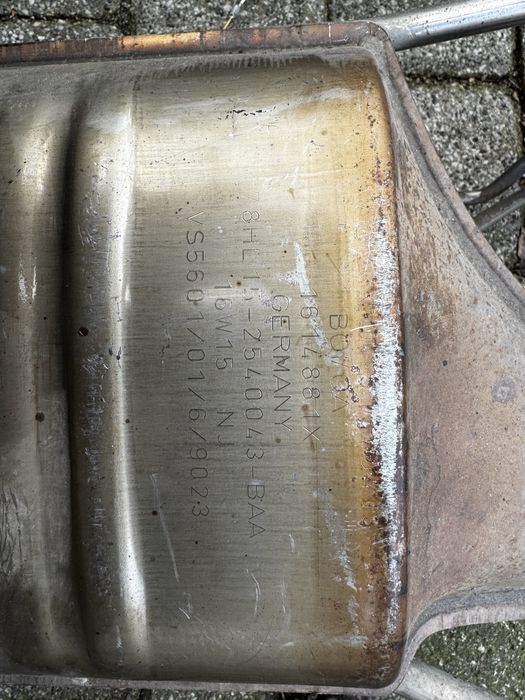 Filtr czastek stalych DPF volvo 2.4 D5