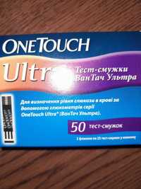 Тест-смужки на глюкозу One Touch Ultra
