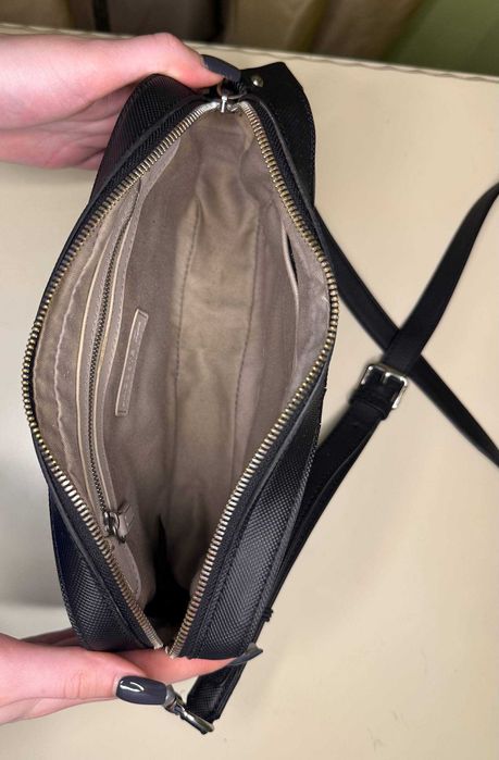 Сумка на плече Lacoste Bag Shoulder Strap Daily Classic Black Оригінал