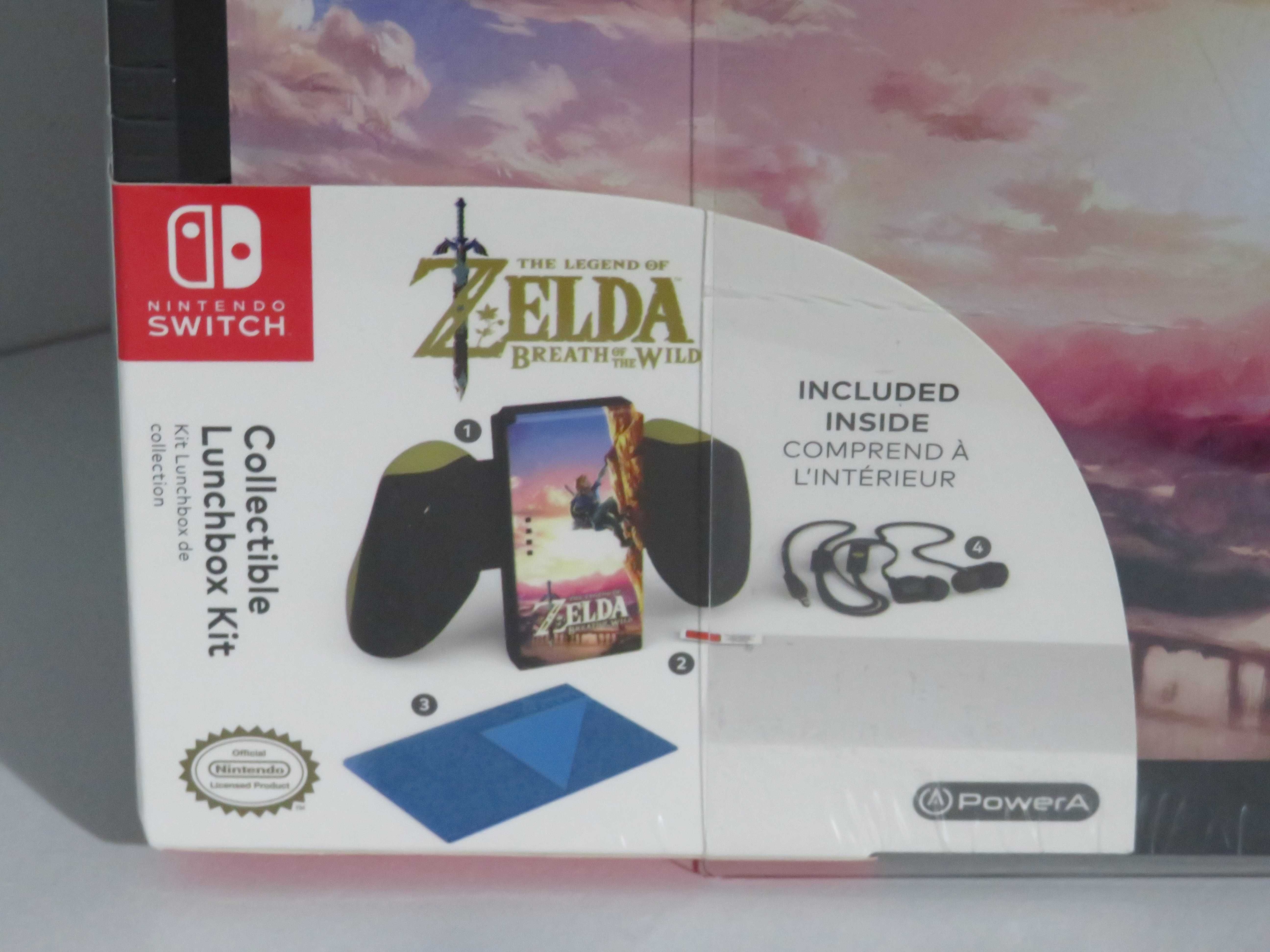 The Legend of Zelda Breath of the Wild Collectible Lunchbox Kit Novo