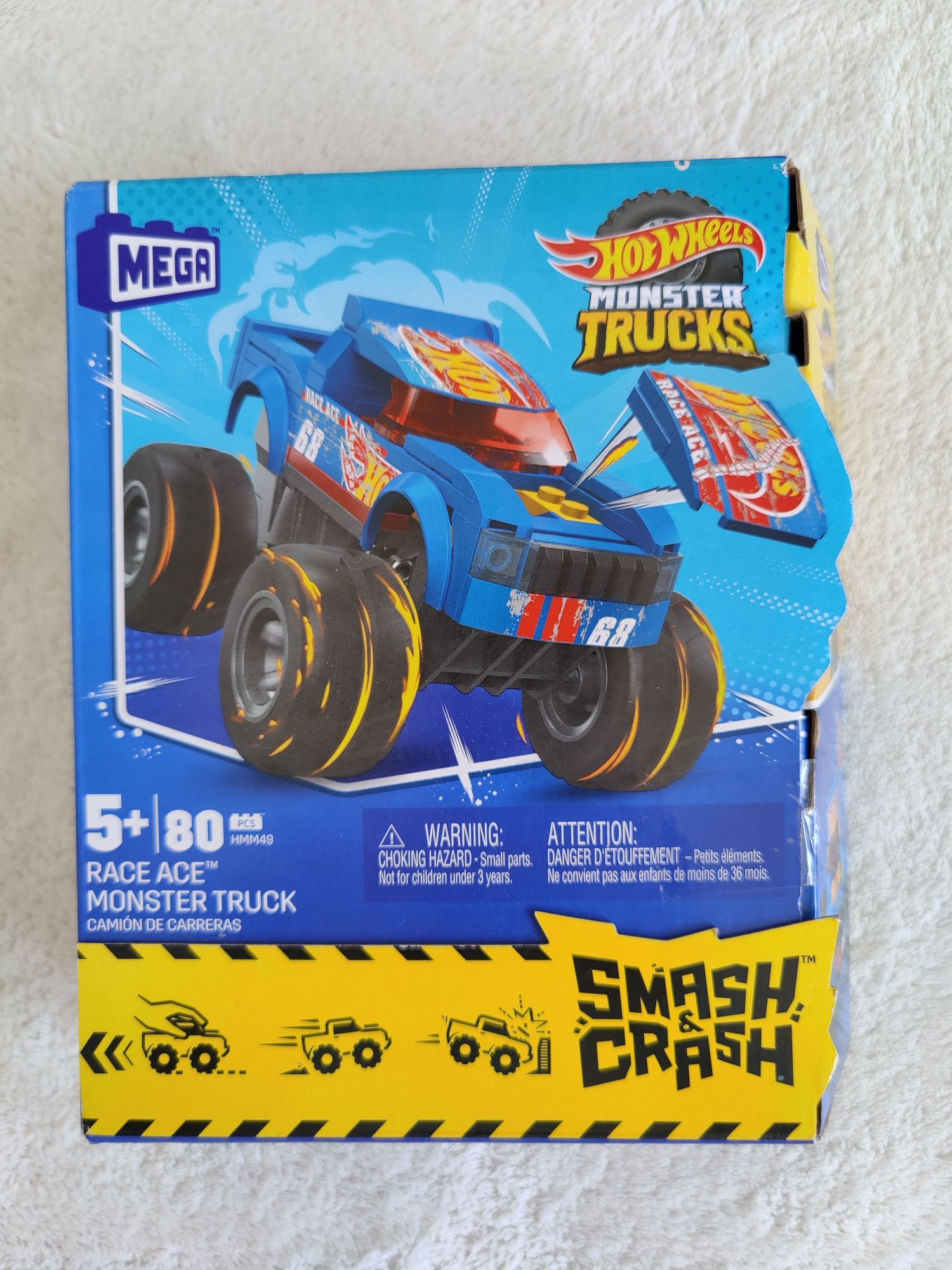 Mega Hot Wheels smash&crash Monster Trucks Kaskaderska sztuczka