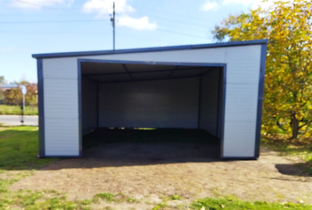 Garaż 8x5,9m H-3m, magazyn warzywno-zbożowy, hala z płyt warstwowych.