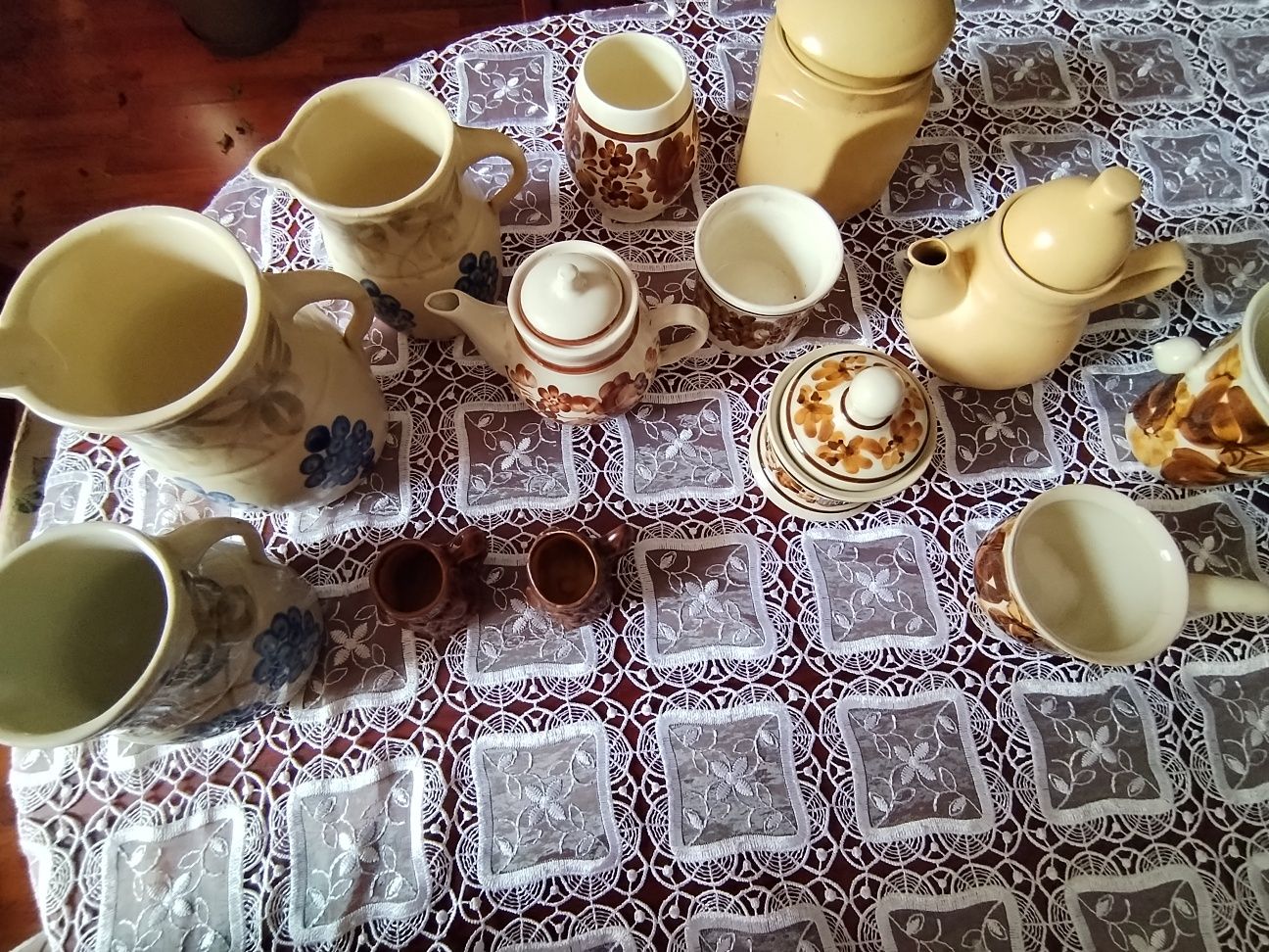 Włocławek porcelana zestaw lata 60 te