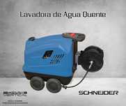 Lavadora de Alta Pressão Água Quente SCHNEIDER     JR19