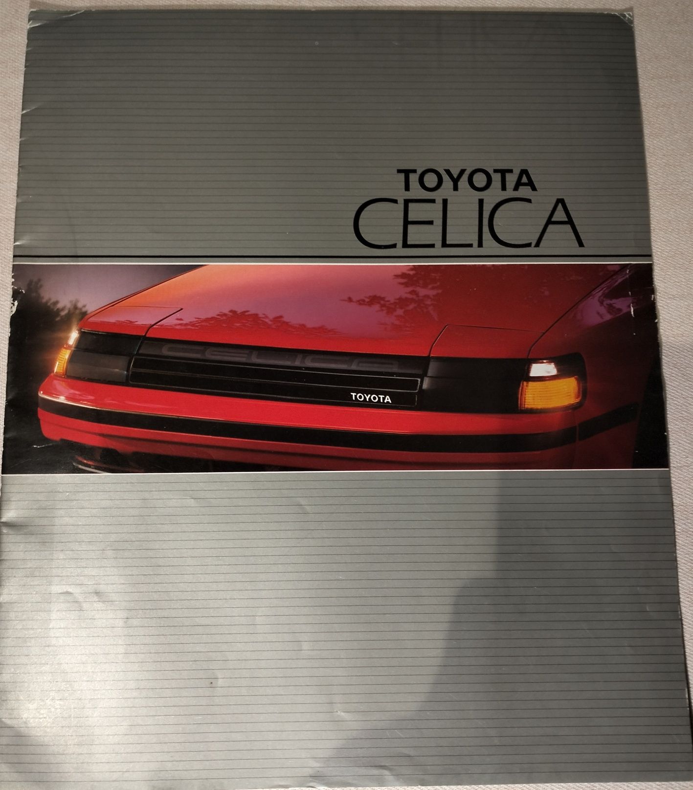 Revista Promocional Toyota Celica 1987
