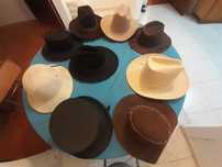Chapeus vintage anos 80