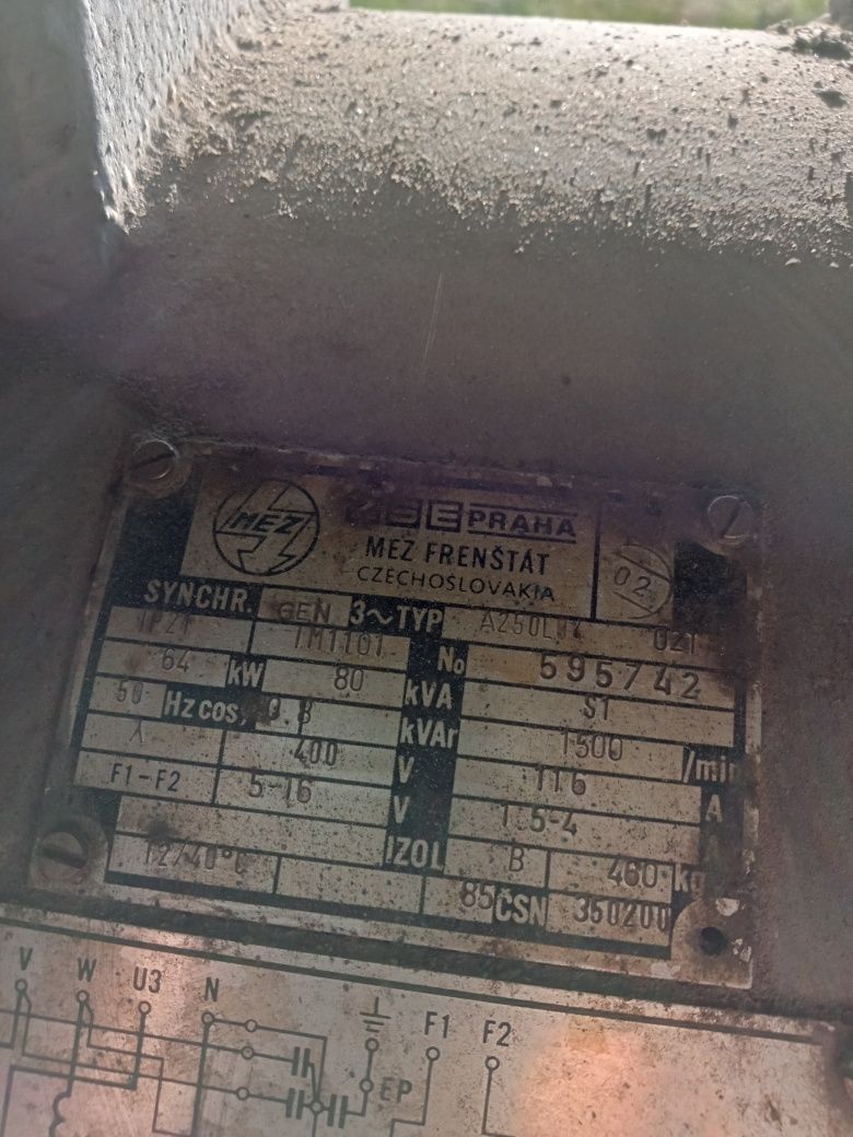 Agregat prądotwórczy 80kva