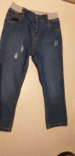 Spodnie jeansowe 92 -98 Nowe.
