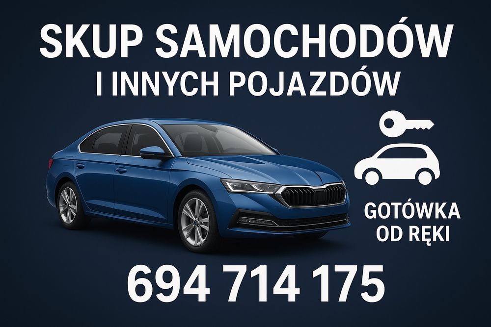 Skup samochodów pojazdów auta motocykli przyczep