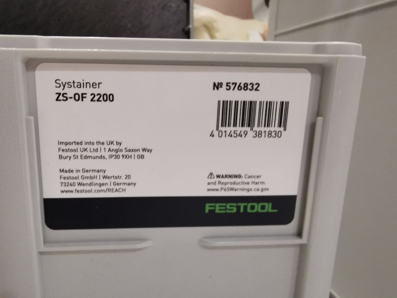 Frezarka FESTOOL OF 2200 EB-SET nowa