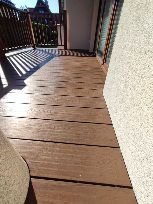 Deski tarasowe kompozytowe - kompleksowy montaż