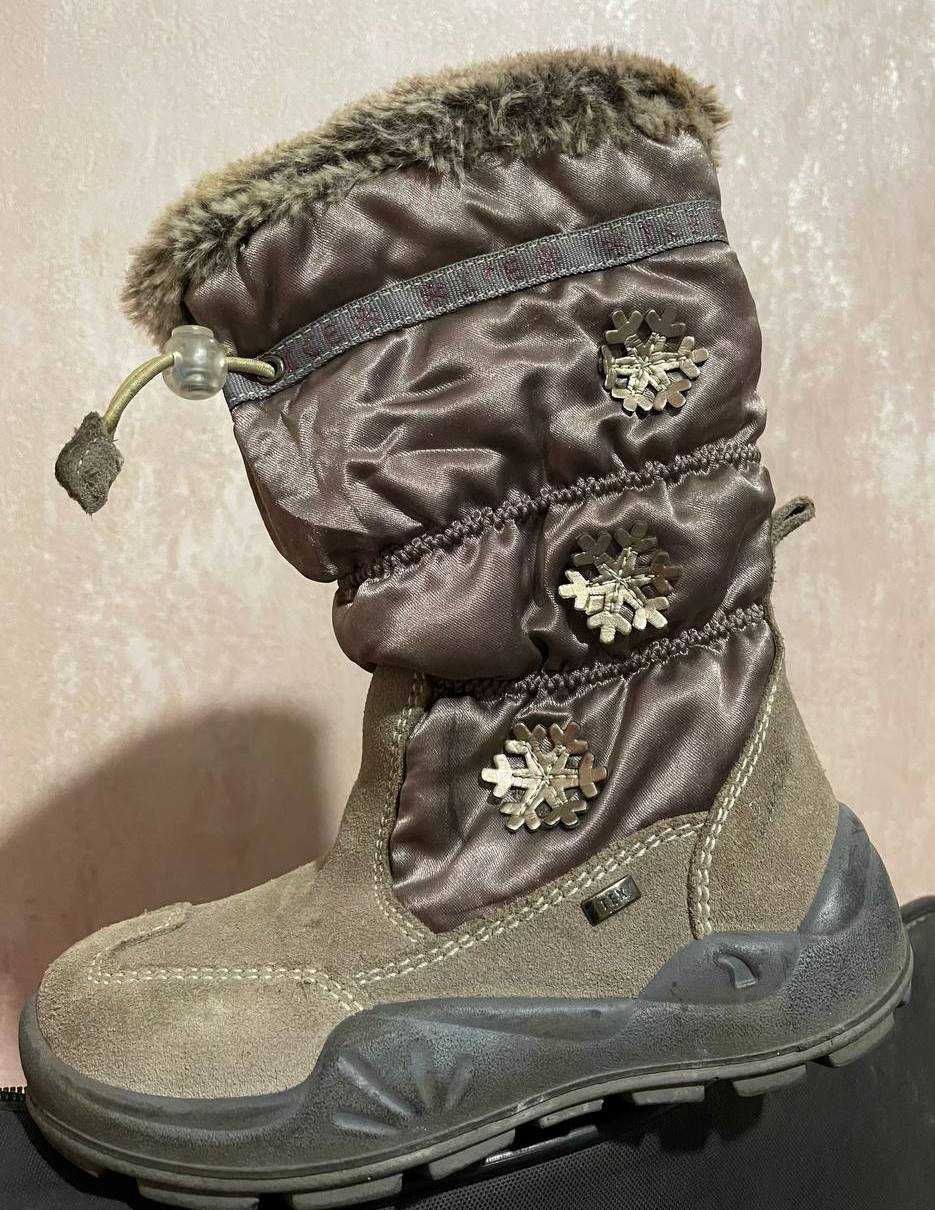 Зимові фірмені чобітки LURCHI на дівчинку , розмір 28