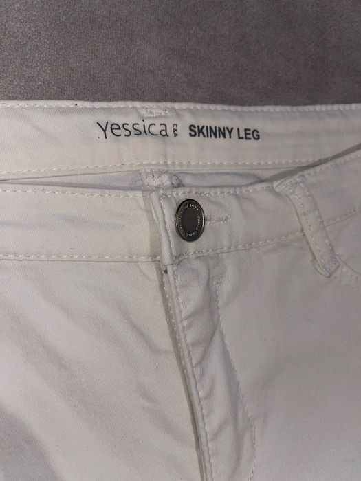 Білі джинси Yessica (C&A), skinny leg