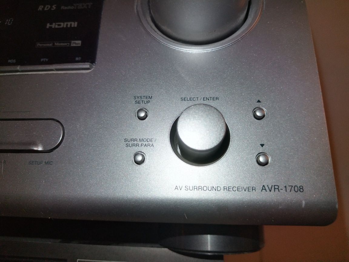 DENON AVR-1708 kino domowe wzmacniacz