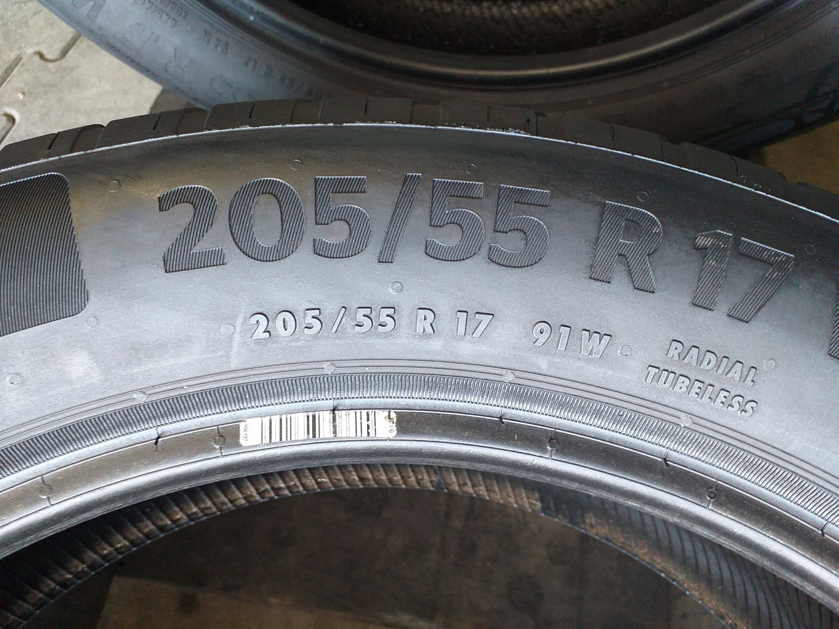 Opony 205/55R17 Continental EcoContact