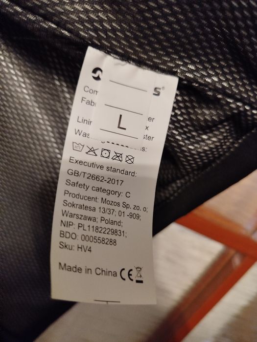 Ogrzewana elektryczna kamizelka