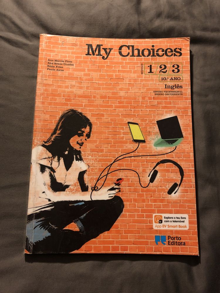 Livros Inglês (My choices, ensino profissional)