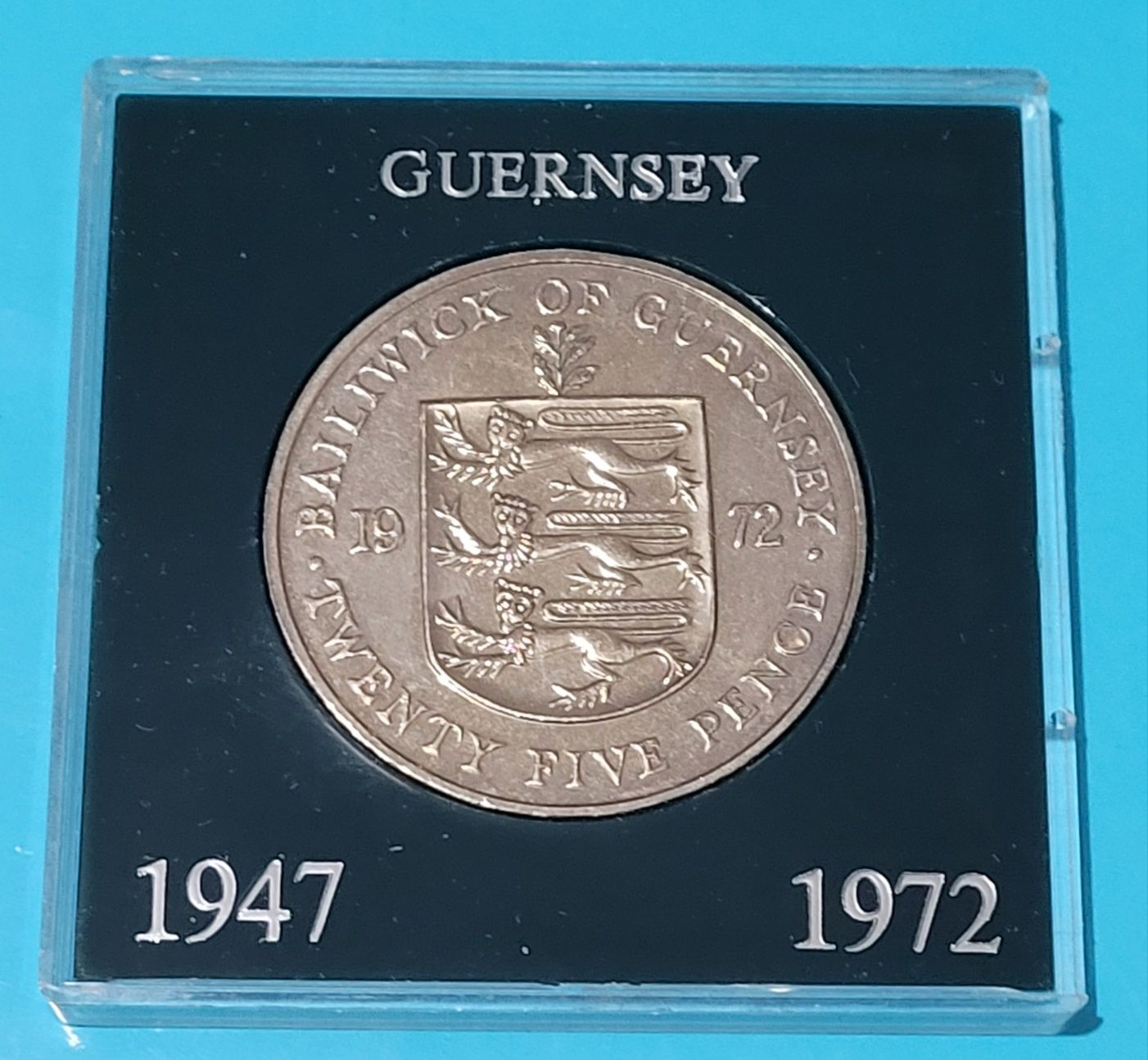 Moneta 25 pensów 1972 - Guernsey (881/5)