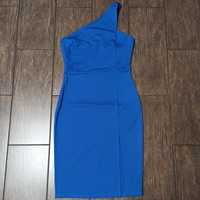 Платье сукня плаття нарядное синее электрик Германия