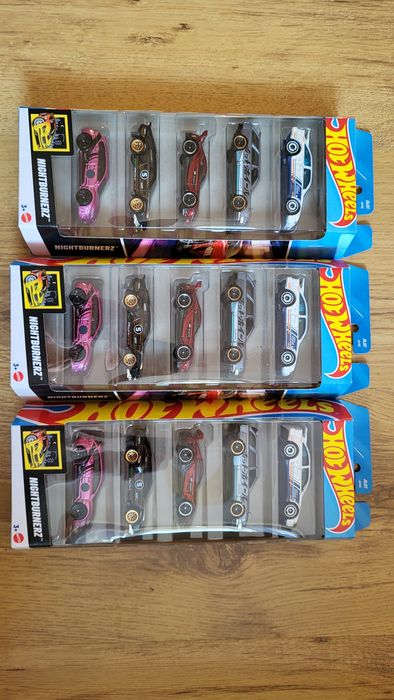Hot wheels 5-pack Nightburnerz