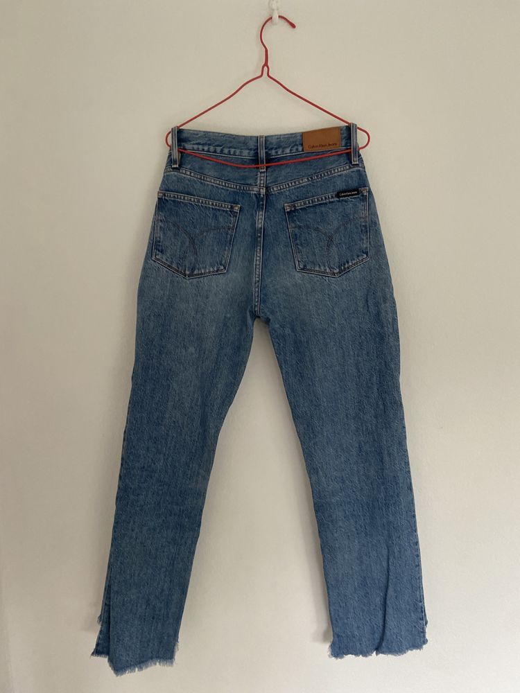 Calvin Klein Jeans straight ankle high rise