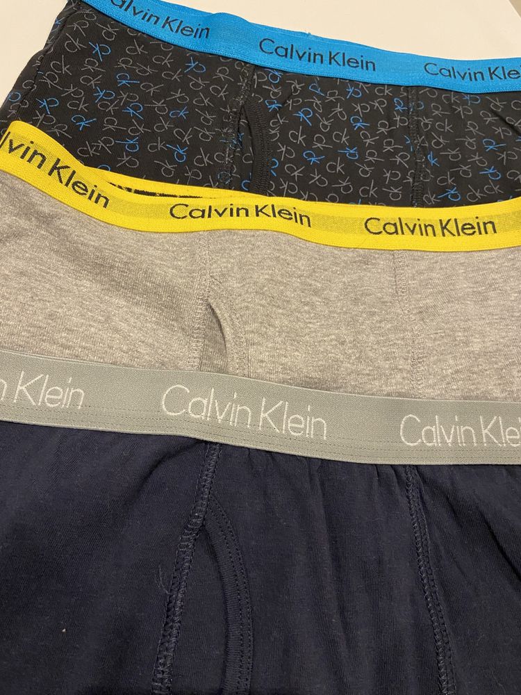 Bokserki 9 par Calvin Klein dla chłopcy 12 - 14 lat