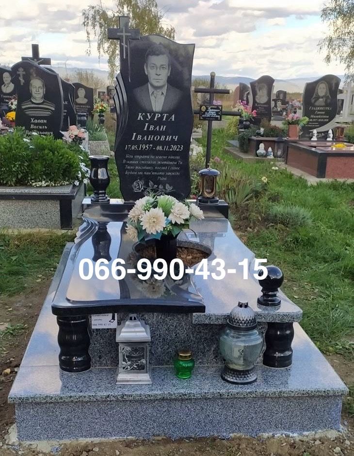 Пам'ятники з граніту, гранит, памятники, комплектуючі