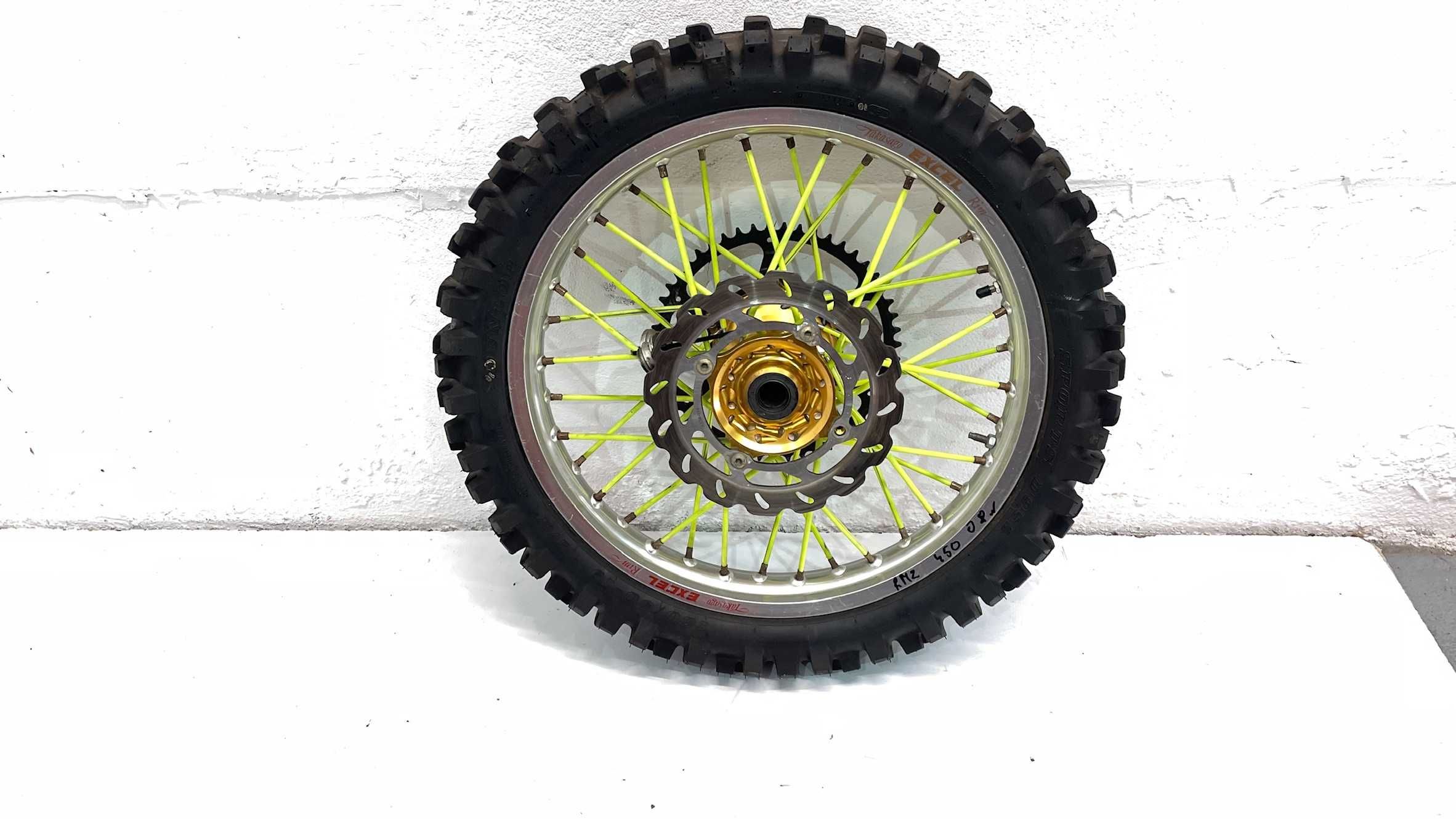 Suzuki Rmz 450 05do08 Koło tylne tył Takasago 19x2,15 piasta talon