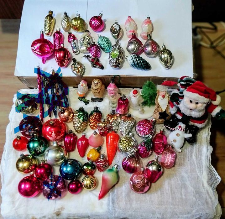Ёлочные игрушки СССР Ялинкові іграшки СРСР Christmas tree decoration