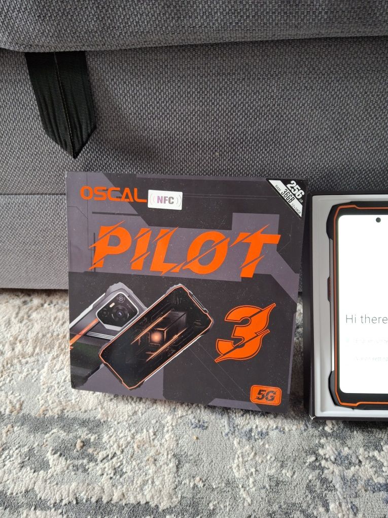 Захищений смартфон Oscal Pilot 3 злегка бв.