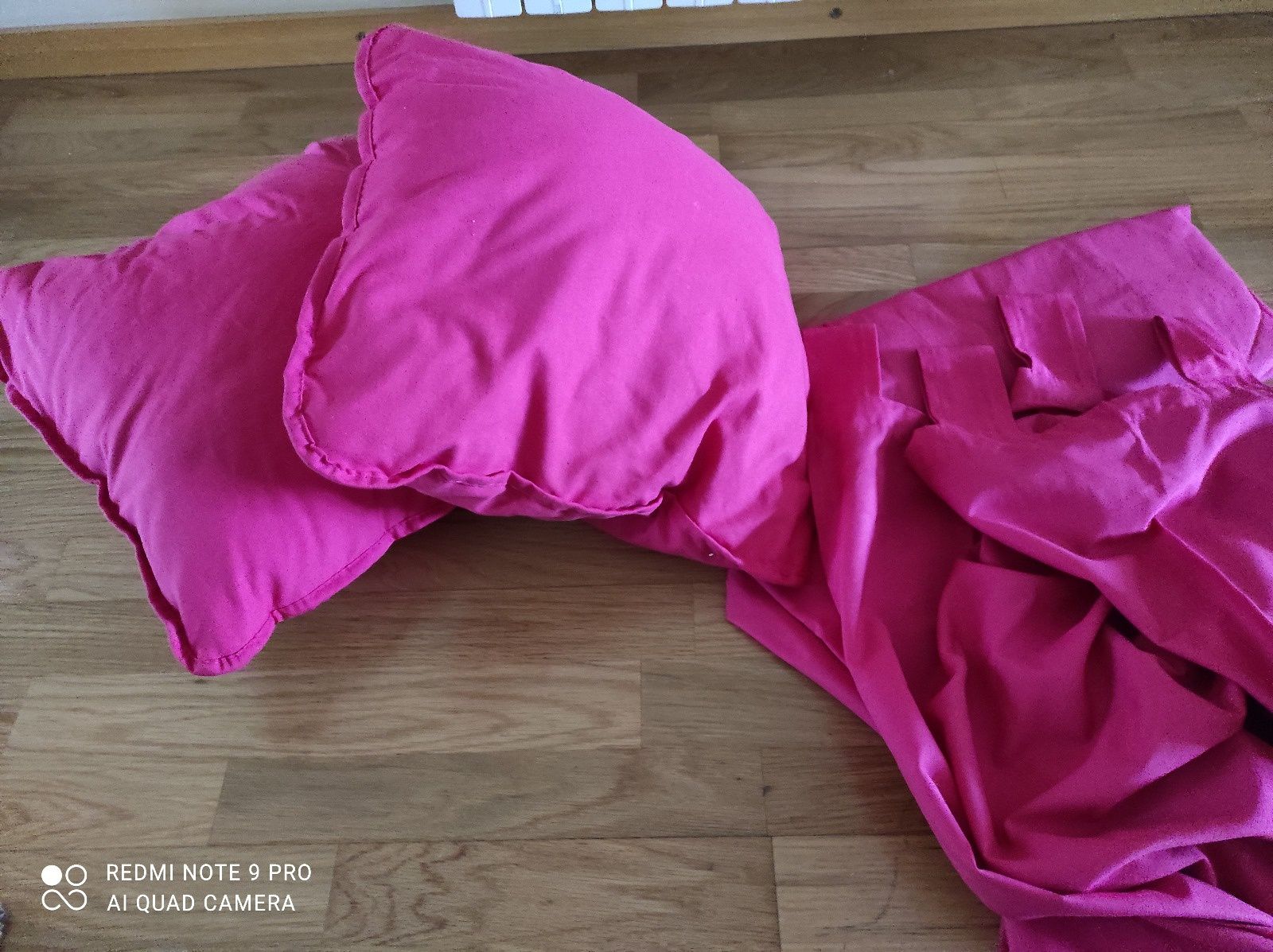 Conjunto de quarto menina rosa fúcsia
