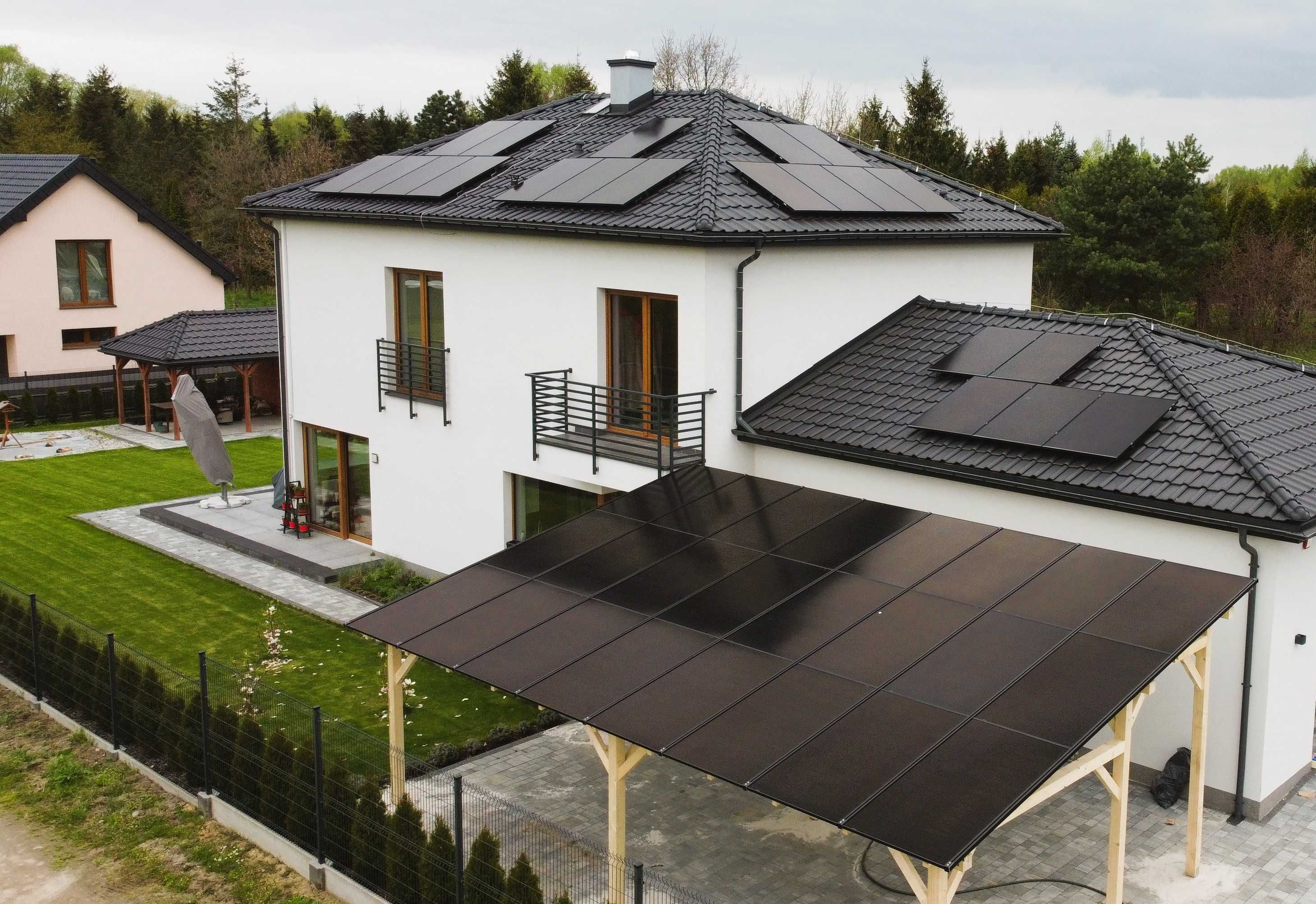 Altana Fotowoltaiczna Carport 9,9KWp  Bieżuń