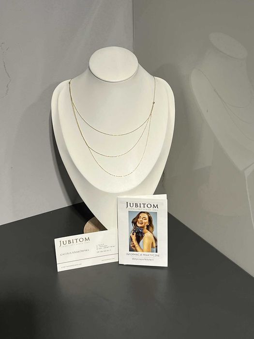 Złoty łańcuszek, celebrytka, pr585, 14k, 2.13gr/Komis Krzysiek