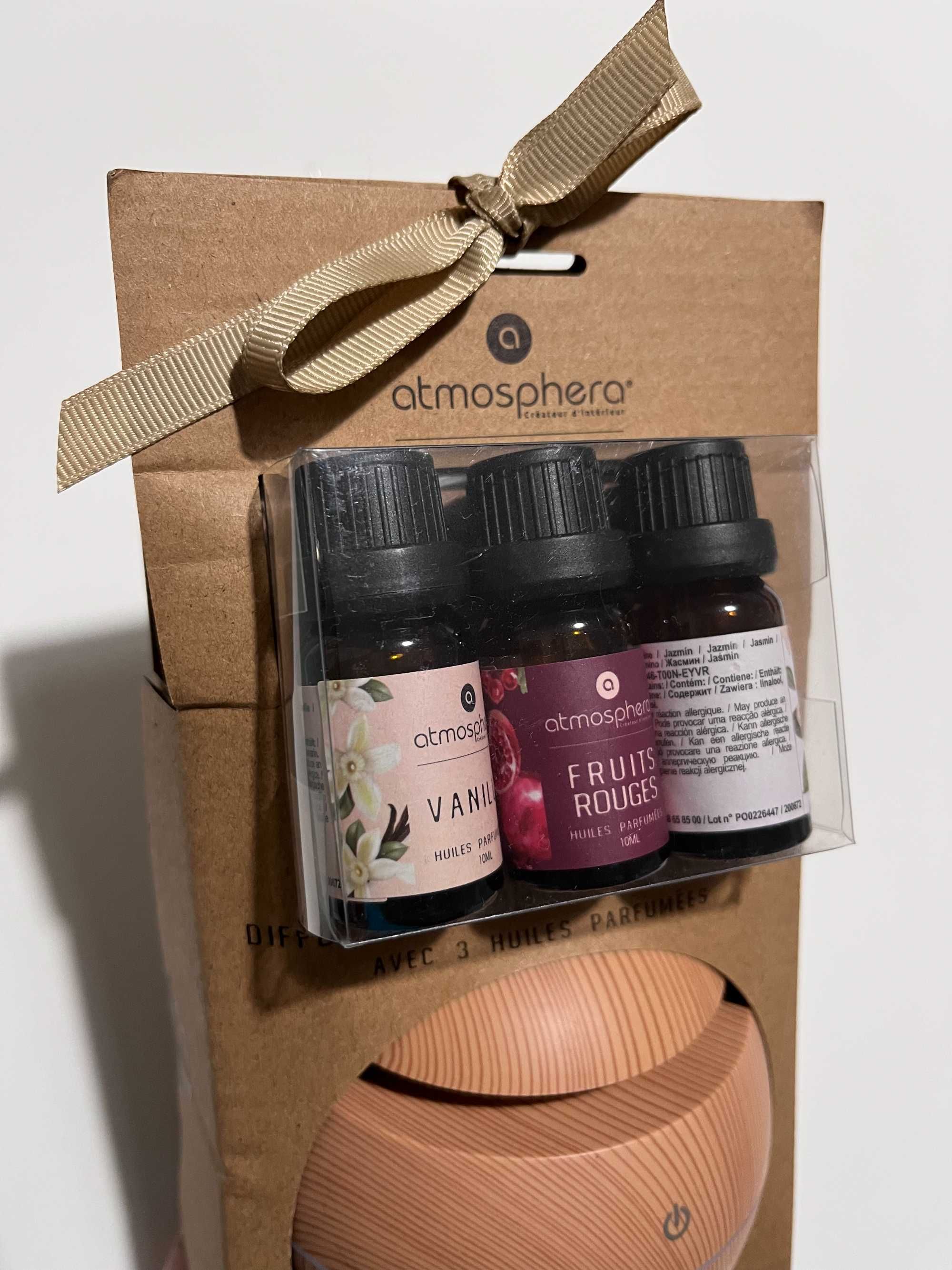 Atmosphera - Difusor de Aromaterapia com 3 óleos de fragrância (novo)