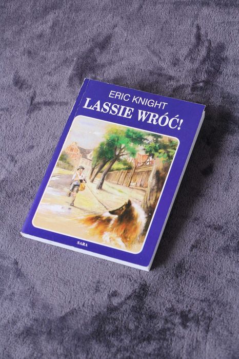 Książka- Lassie, wróć! - Eric Knight