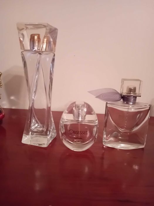 frascos de perfume vazios, para colecionadores.